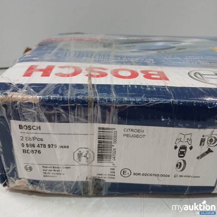 Artikel Nr. 468518 Artikel Nr. 468518: 2 Stk Bosch Bremsscheiben 282.3X26X24 mm