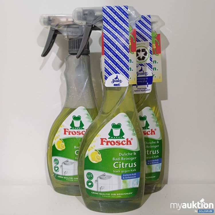 Artikel Nr. 471518: Frosch Dusche & Bad-Reiniger Citrus 3 x 500ml