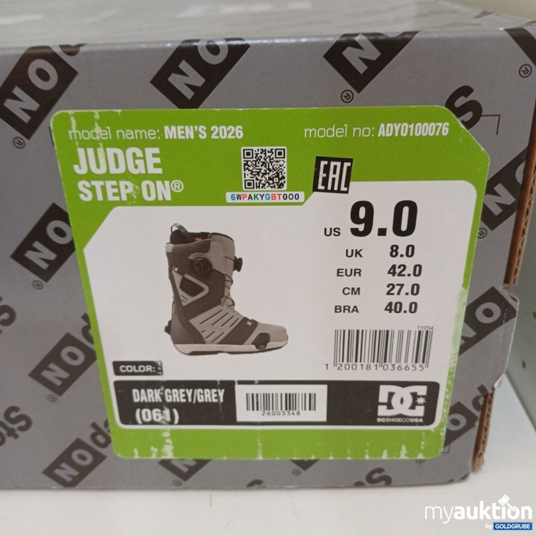 Artikel Nr. 781518 Artikel Nr. 781518: DC Judge Step-On Mens 2026 Snowboard Boots