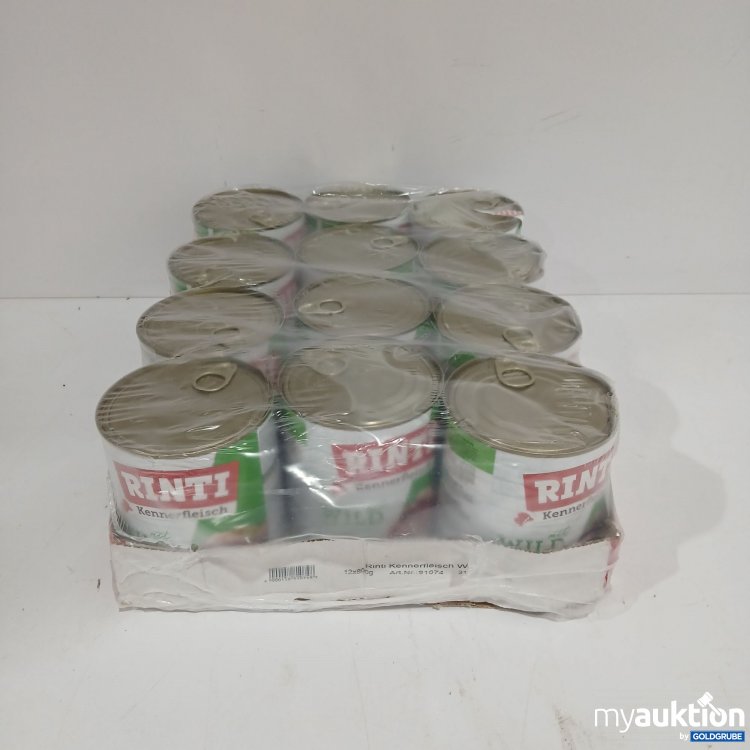 Artikel Nr. 808518: Rinti Kennerfleisch Wild 12x800g