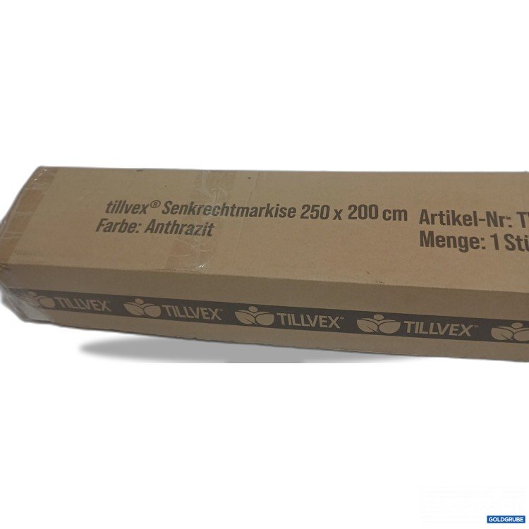 Artikel Nr. 887518 Artikel Nr. 887518: Tillvex Senkrechtmarkise 250x200cm TVSRMKS-010 Anthrazit