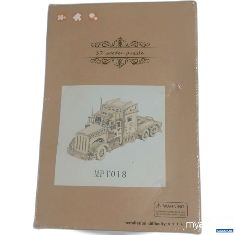 Artikel Nr. 922518: 3D wooden puzzle MPT018