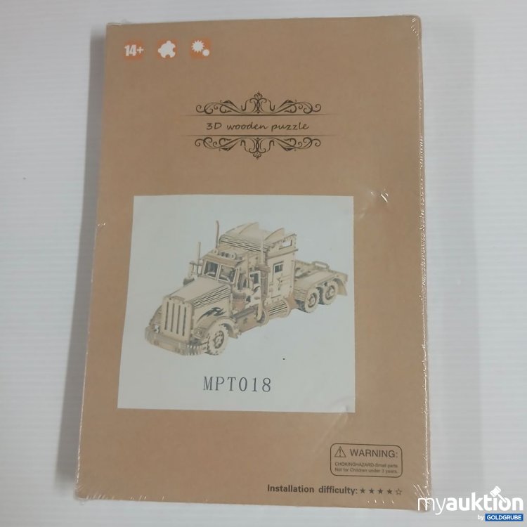 Artikel Nr. 922518: 3D wooden puzzle MPT018