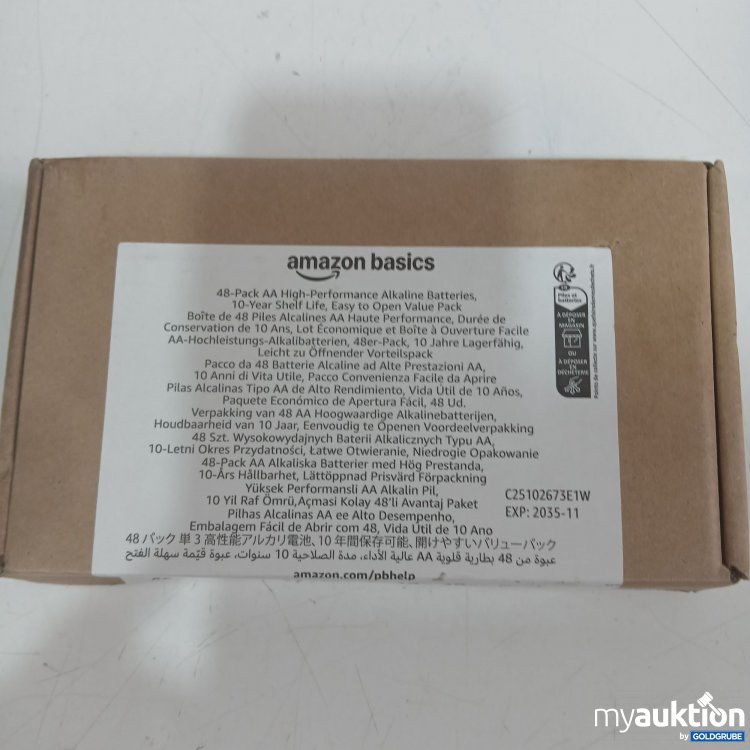 Artikel Nr. 970518: Amazon basics AA High - Performance Alkaline Batterien ,48-Pack