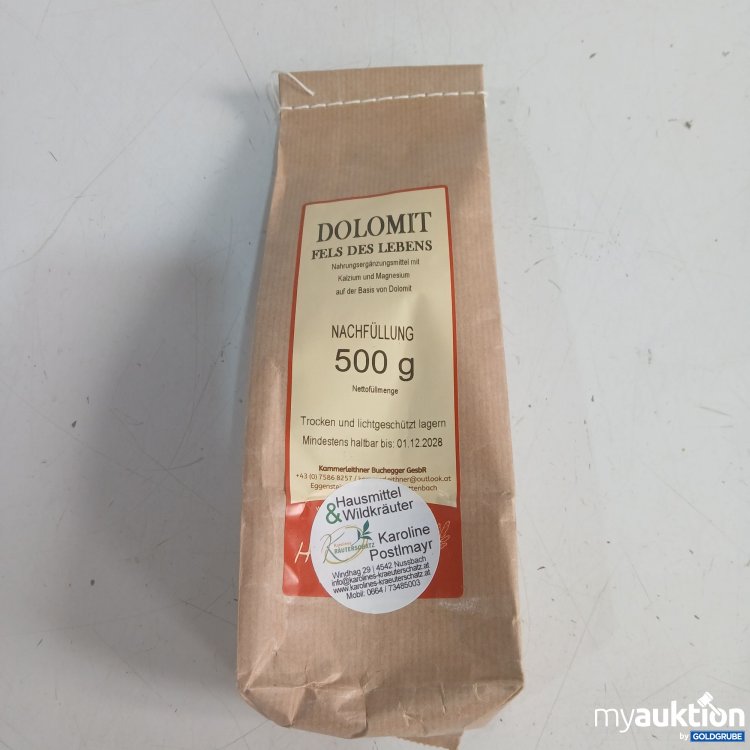 Artikel Nr. 996518 Artikel Nr. 996518: Dolomit Fels des Lebens Nachfüllung 500g