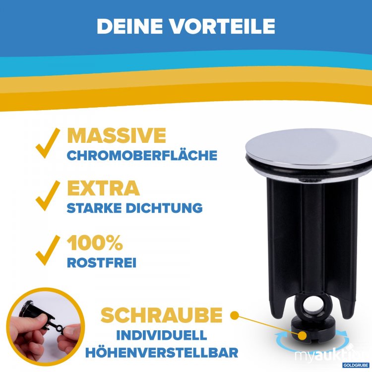 Artikel Nr. 376519 Artikel Nr. 376519: Waschbeckenstöpsel 2er