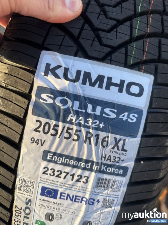 Artikel Nr. 442519: Kumho Solus 4S HA32+ 205/55 R16 XL 94V