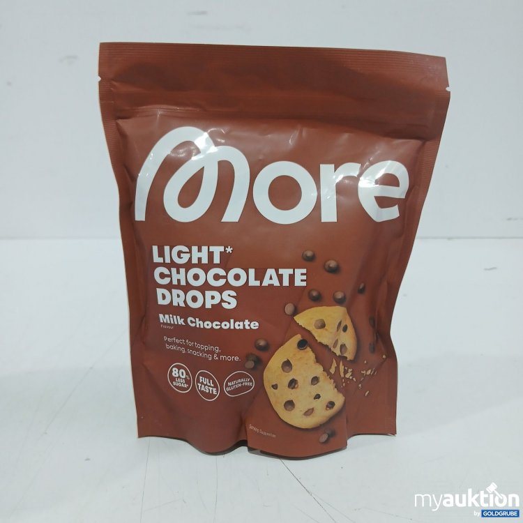 Artikel Nr. 466519 Artikel Nr. 466519: More Light Chocolate Drops Milk 250g