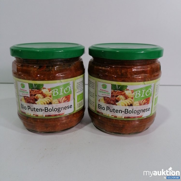 Artikel Nr. 787519 Artikel Nr. 787519: Mecklenburger Landpute Bio Puten Bolognese 400g