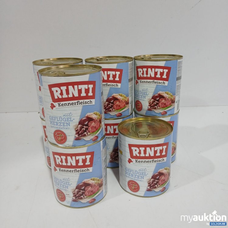 Artikel Nr. 808519: Rinti Kennerfleisch Geflügelherzen je 800g