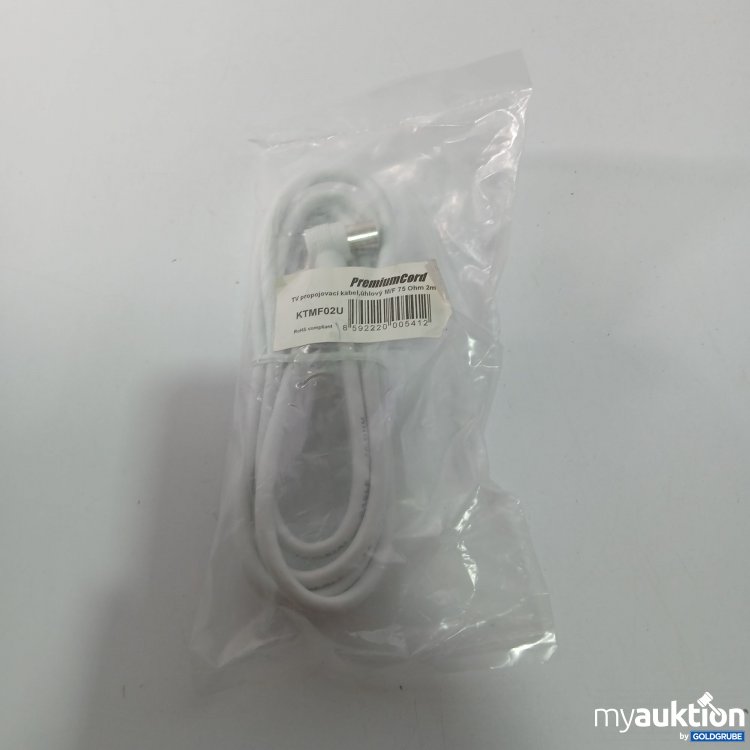 Artikel Nr. 826519 Artikel Nr. 826519: PremiumCord TV Koaxial Antennen Kabel 2m