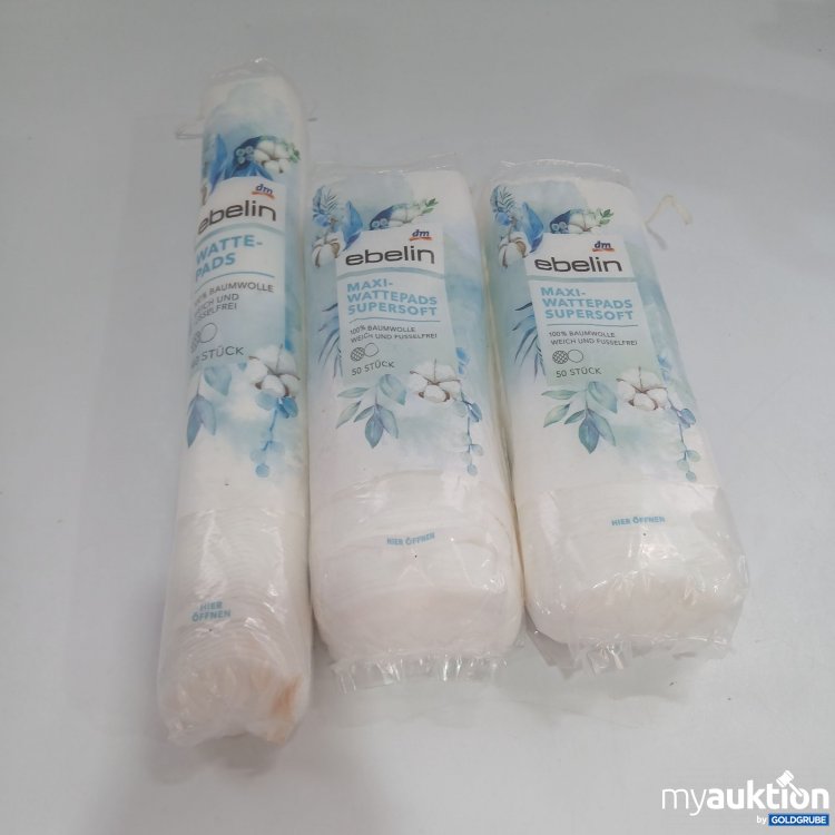 Artikel Nr. 843519 Artikel Nr. 843519: Ebelin Maxi Wattepads 3er Pack