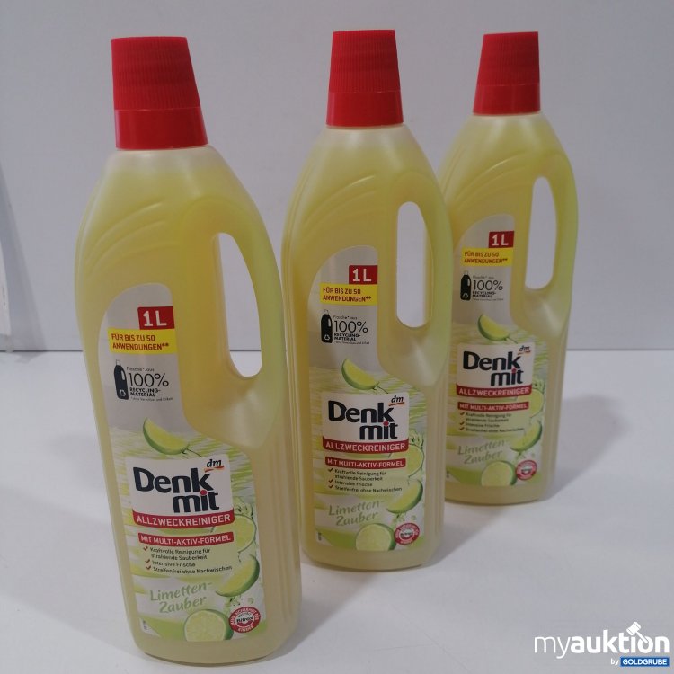 Artikel Nr. 886519: Denk mit Allzweckreiniger Limettenzauber 3x1L