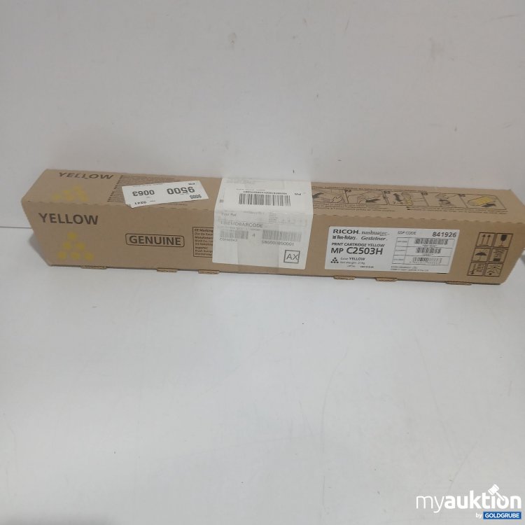 Artikel Nr. 890519 Artikel Nr. 890519: Ricoh Print Cartridge Yellow MP C2503H