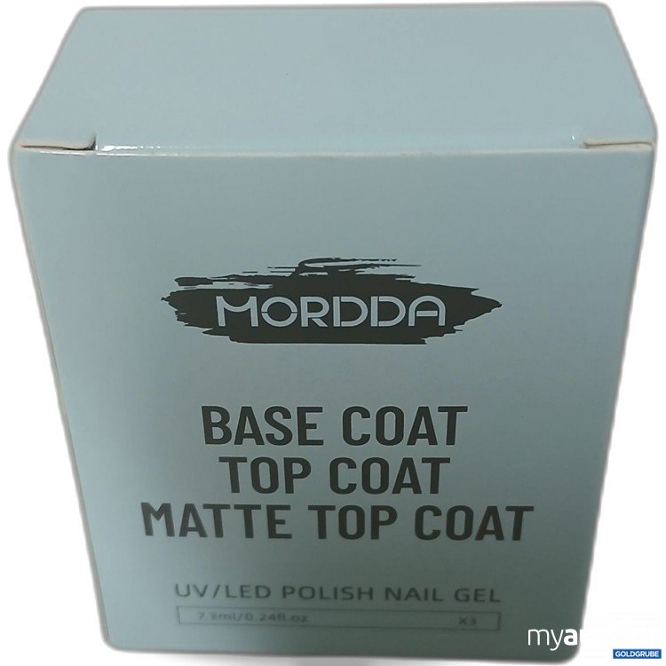 Artikel Nr. 917519 Artikel Nr. 917519: Mordda Base Coat Top Coat Matte Top Coat 3x7.3ml