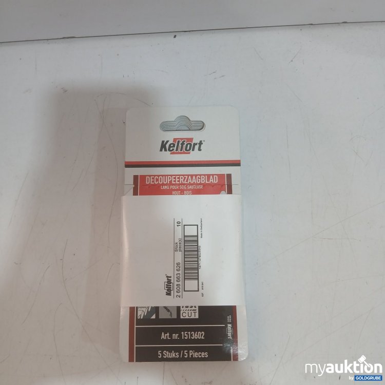 Artikel Nr. 941519 Artikel Nr. 941519: Kelfort Decoupeerzaagblad 10x 5 Sägeblätter