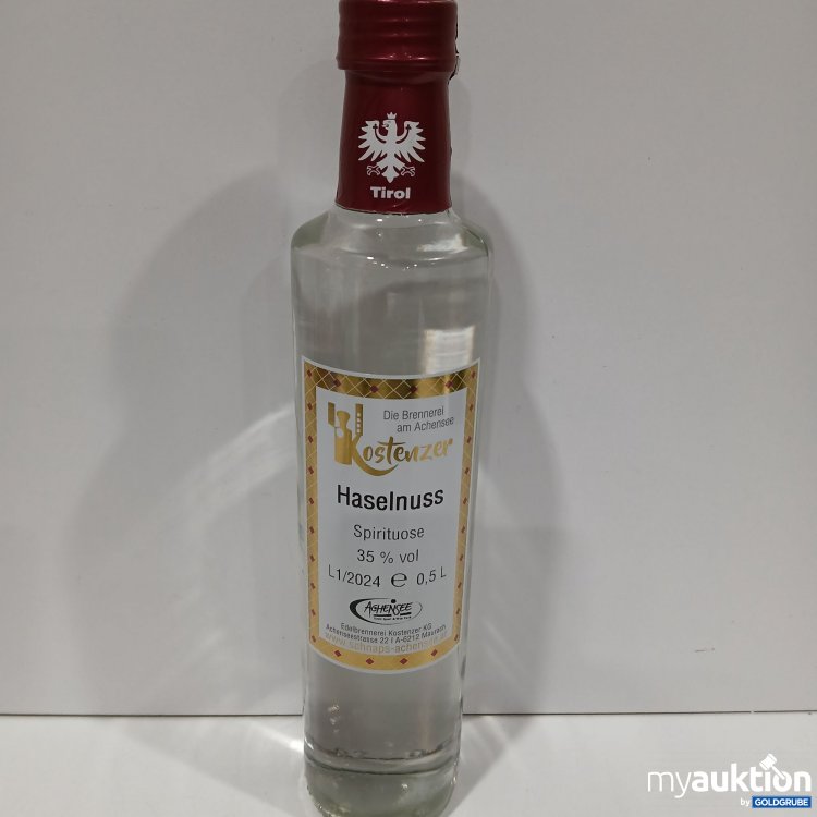 Artikel Nr. 954519: Kostenzer Tirol Haselnuss Schnaps 0.5L 