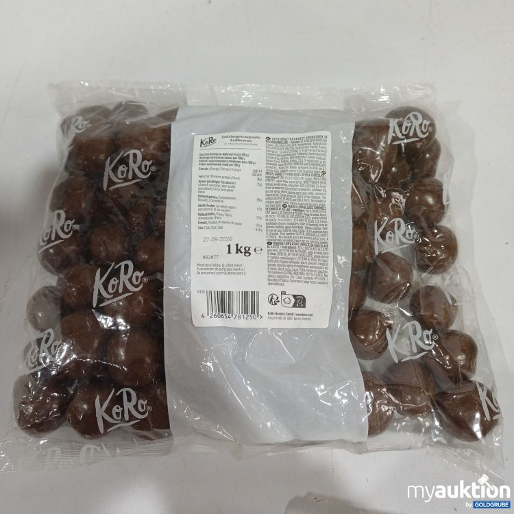 Artikel Nr. 962519: KoRo Gefriergetrocknete Erdbeeren in Milchschokolade 1kg 