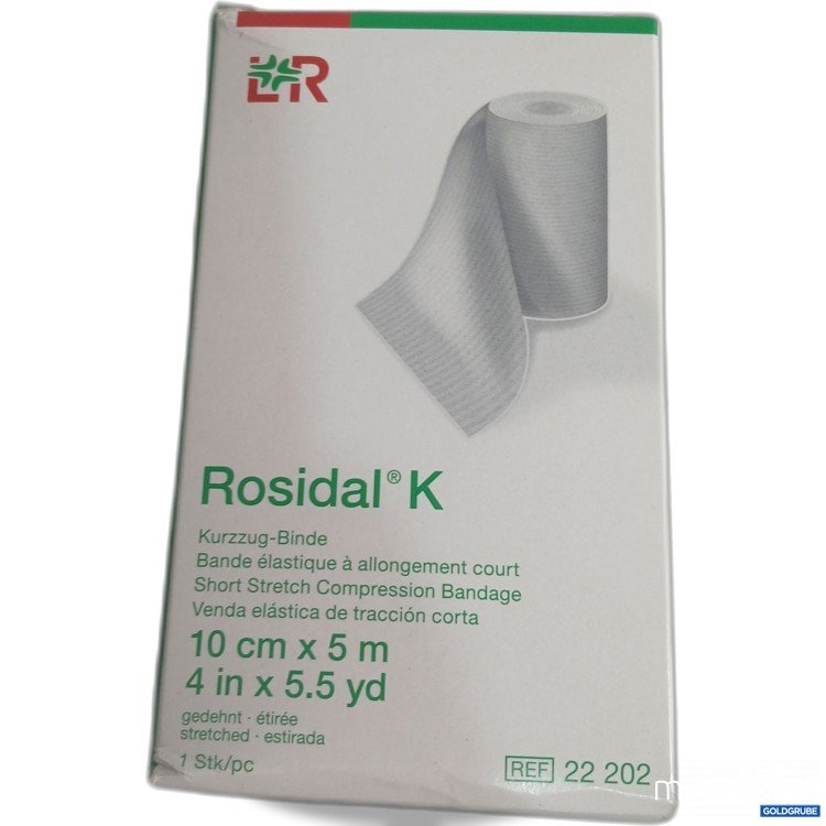 Artikel Nr. 979519 Artikel Nr. 979519: LR Rosidal K Kurzzug Binde 10cm x 5m