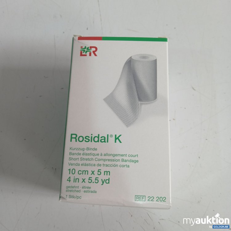 Artikel Nr. 979519 Artikel Nr. 979519: LR Rosidal K Kurzzug Binde 10cm x 5m