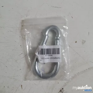 Auktion Verschlusskarabiener mit Schraubverschluss 