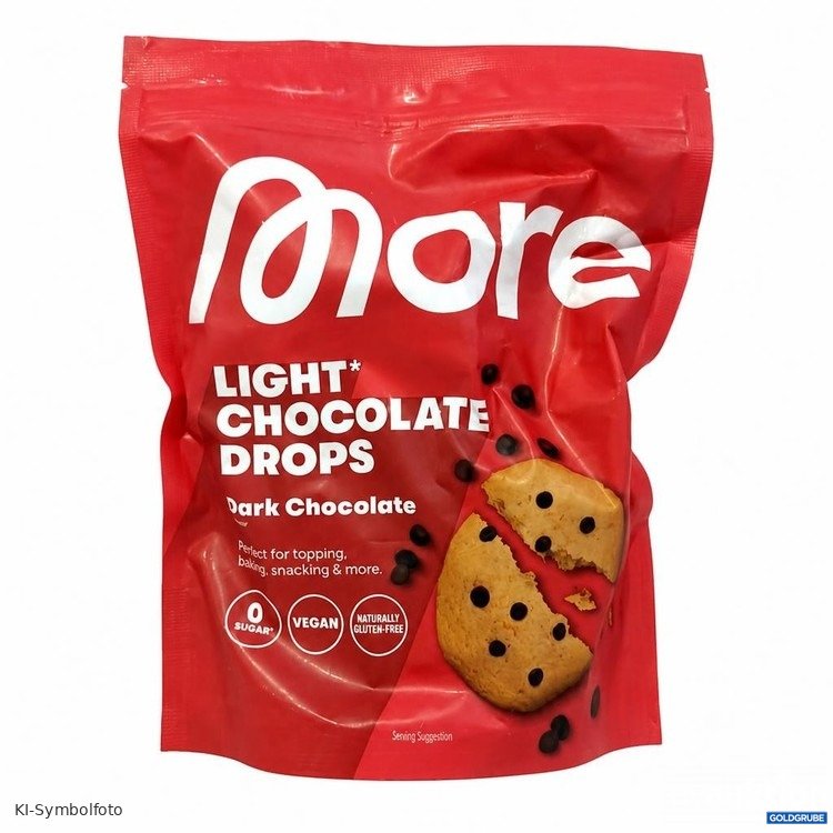 Artikel Nr. 466520: more Light Chocolate Drops Dark 250g
