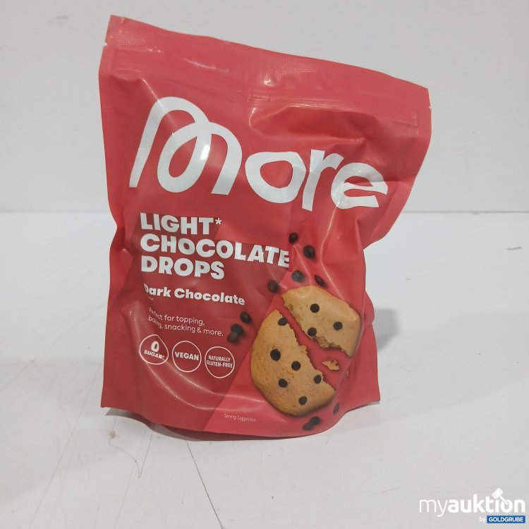 Artikel Nr. 466520: more Light Chocolate Drops Dark 250g