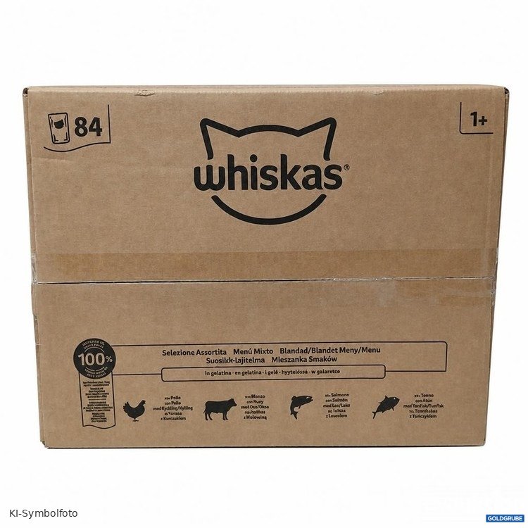 Artikel Nr. 469520: Whiskas Katzenfutter 84 x 85 g