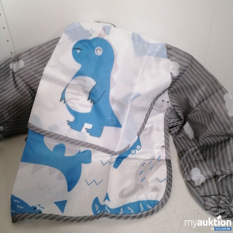 Artikel Nr. 819520 Artikel Nr. 819520: Baby Lätzchen mit Ärmel Dino Blau