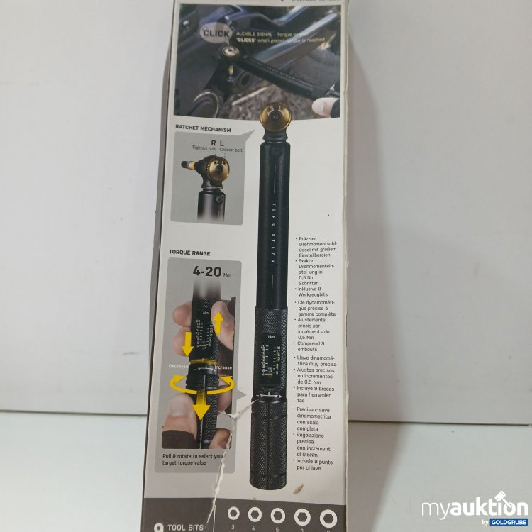 Artikel Nr. 846520 Artikel Nr. 846520: Topeak Torq Stick 4-20 Nm