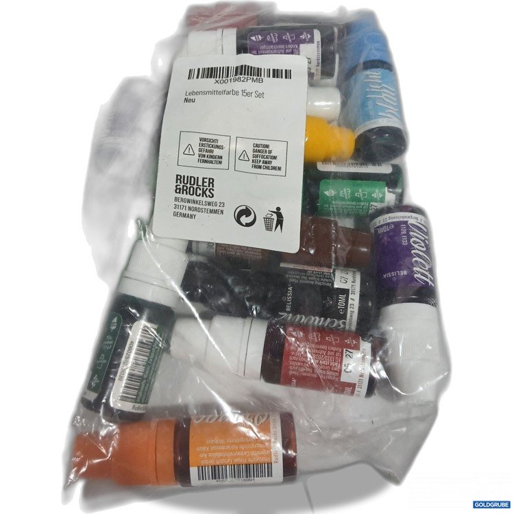 Artikel Nr. 882520 Artikel Nr. 882520: Diverse Lebensmittelfarben 15x10ml