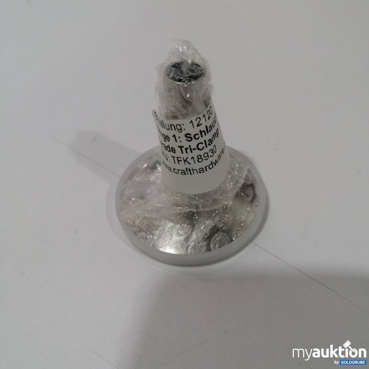 Artikel Nr. 889520: Schlauchtülle Gerade Tri-Clamp 1,5 1/2 TFK18930