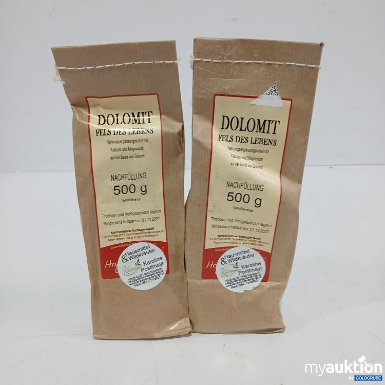 Artikel Nr. 911520 Artikel Nr. 911520: Dolomit Fels des Lebens 2x500g