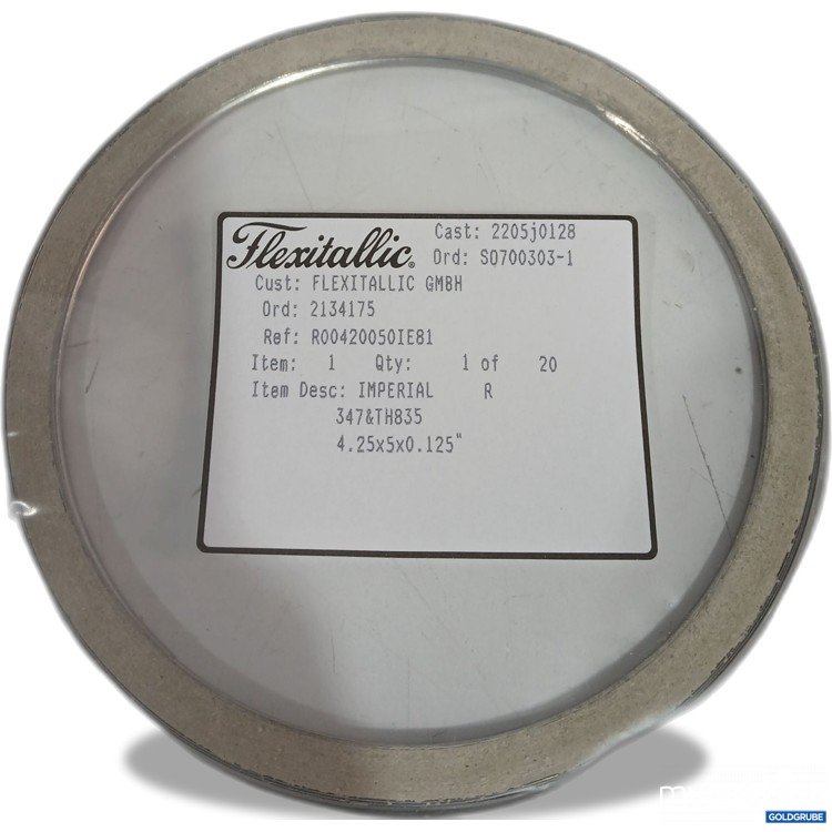 Artikel Nr. 951520: Flexitallic Spiraldichtung Typ R 347 TH835 4x25x5" 
