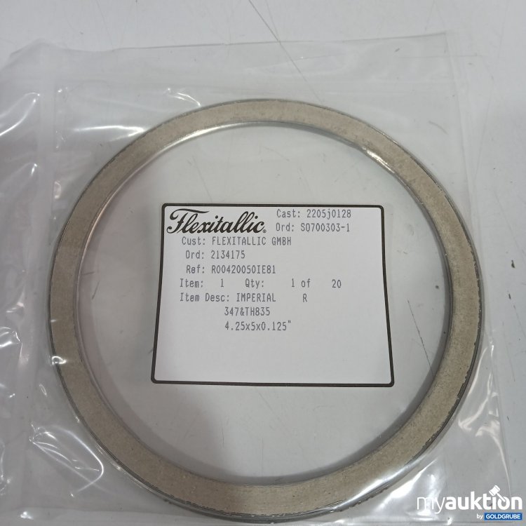 Artikel Nr. 951520: Flexitallic Spiraldichtung Typ R 347 TH835 4x25x5" 