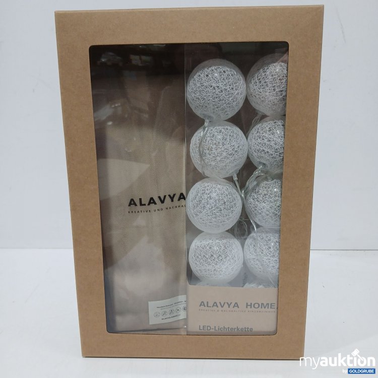 Artikel Nr. 441521: Alavya Home LED-Lichterkette und Hausbett Dekoset Beige150x350cm 