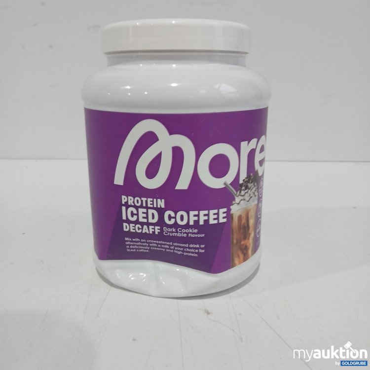 Artikel Nr. 466521: More Protein Iced Coffee Decaff Dark Cookie Crumble 500g