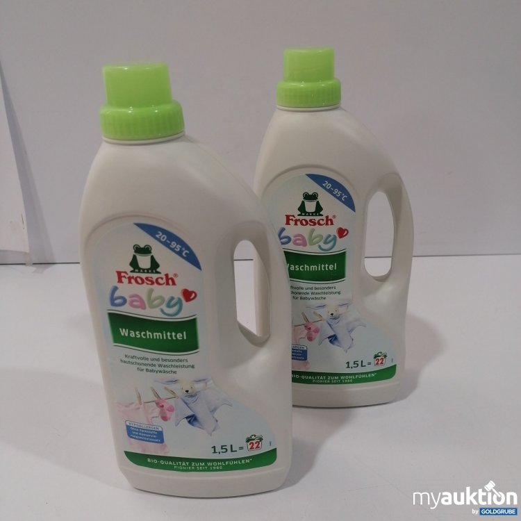 Artikel Nr. 886521 Artikel Nr. 886521: Frosch Baby Waschmittel 2x1,5L