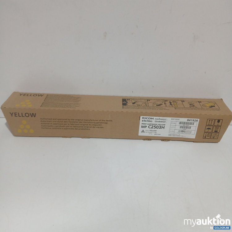 Artikel Nr. 890521: Ricoh Print Cartridge Yellow MP C2503H