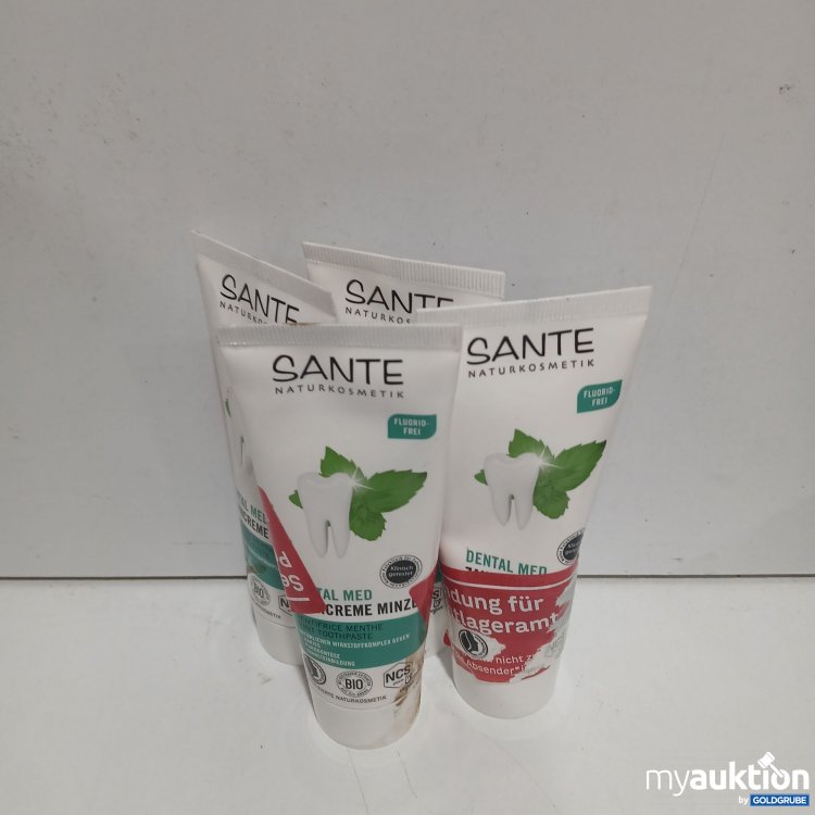 Artikel Nr. 920521: SANTE Zahncreme Set 4 x 75ml 