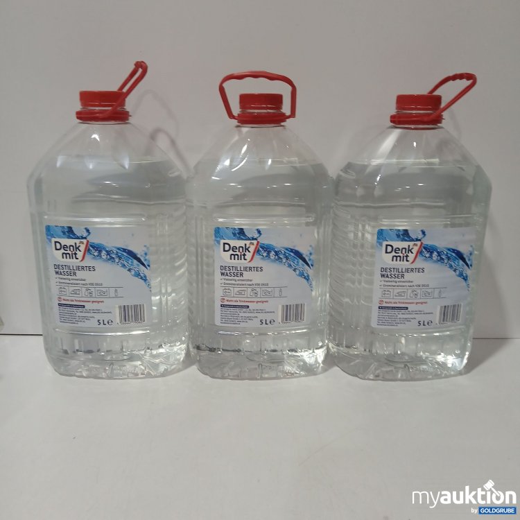 Artikel Nr. 958521: DenkMit Destilliertes Wasser je 5L
