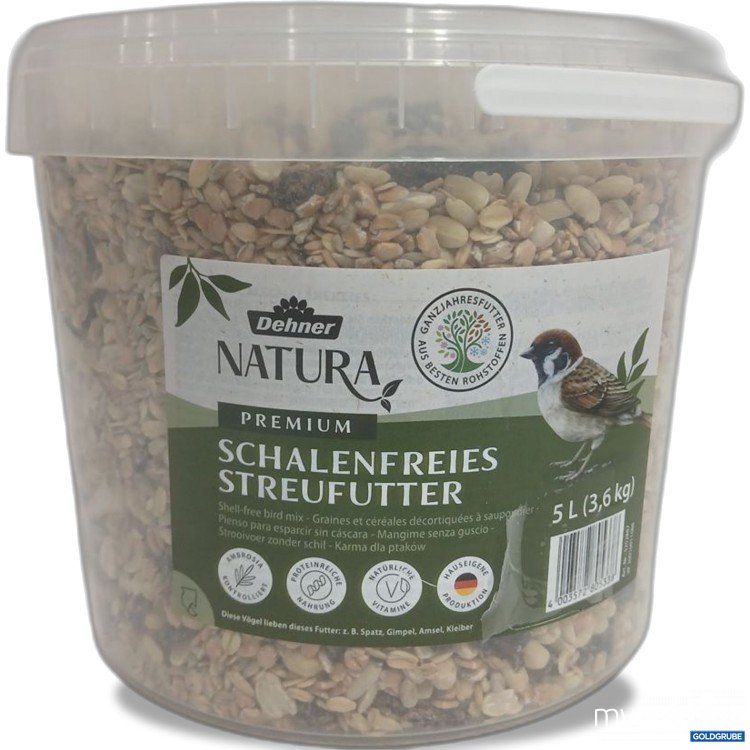 Artikel Nr. 960521:  Natura Premium Schalenfreies Streufutter 5L