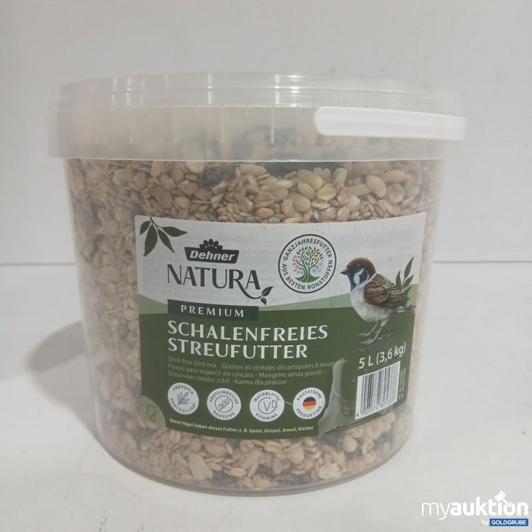 Artikel Nr. 960521:  Natura Premium Schalenfreies Streufutter 5L