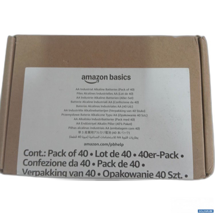 Artikel Nr. 970521 Artikel Nr. 970521: Amazon basics AA Industrial Alkaline Batterien 40er Pack