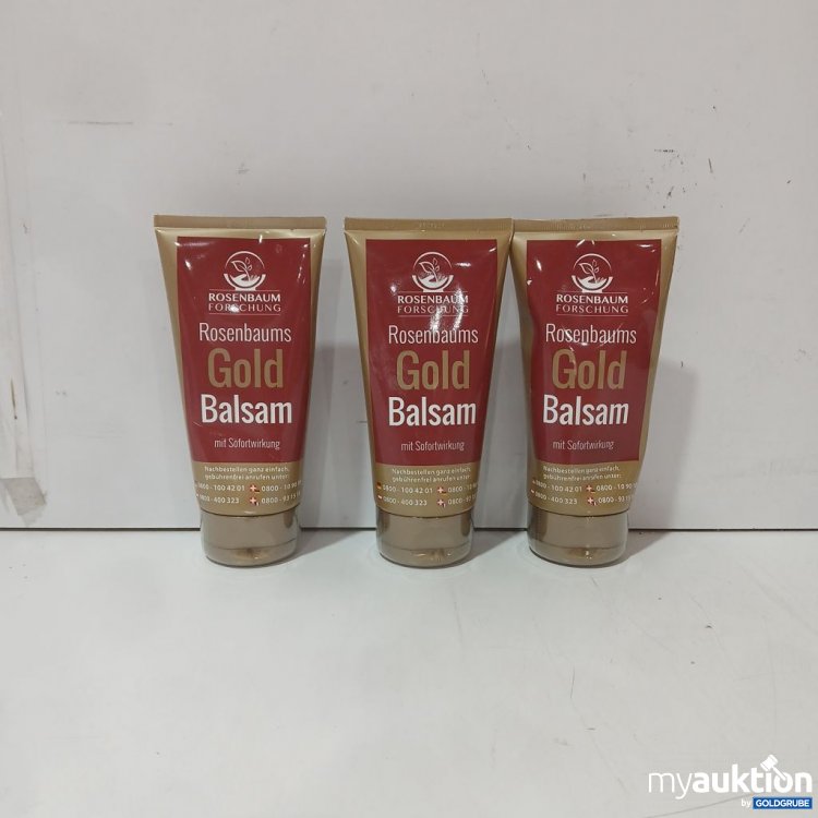 Artikel Nr. 987521: Rosenbaums Gold Balsam 3×150ml