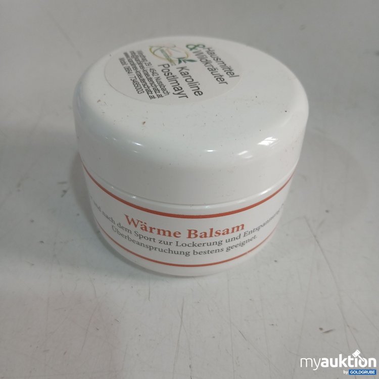 Artikel Nr. 996521: Wärme Balsam 100ml 