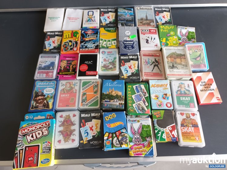 Artikel Nr. 398522 Artikel Nr. 398522: 38 Packungen Spielkarten
