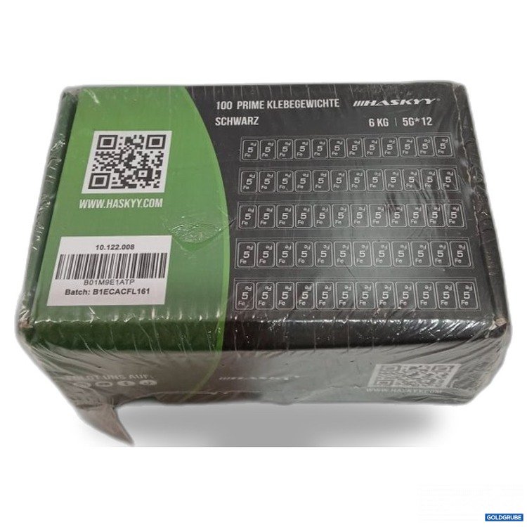 Artikel Nr. 468522 Artikel Nr. 468522: Haskyy 100 Prime Klebegewichte schwarz 6 kg 5 g x 12