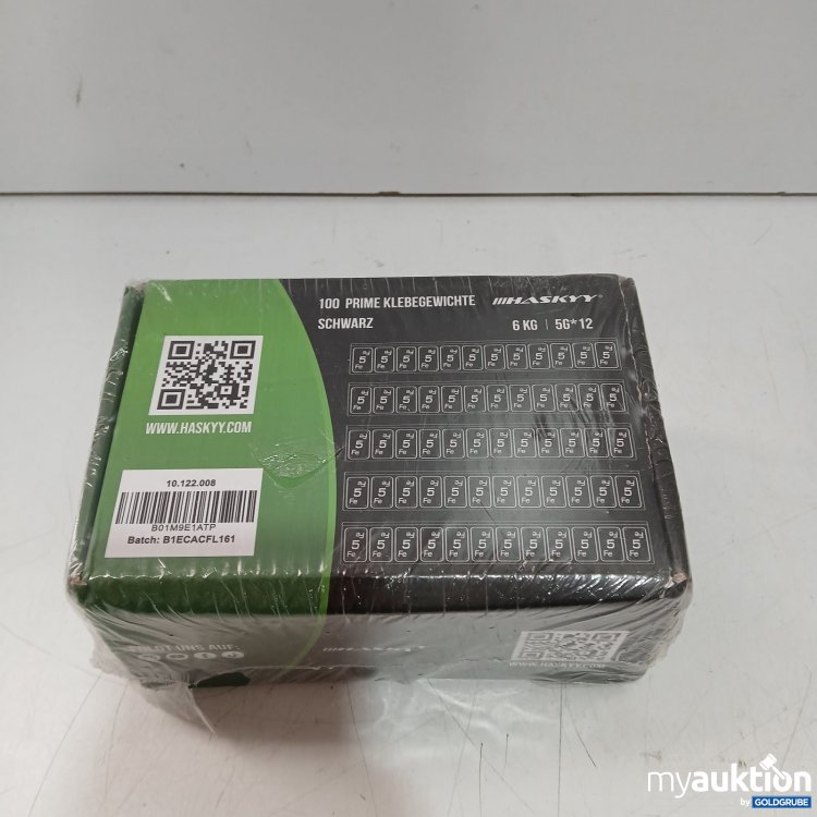 Artikel Nr. 468522 Artikel Nr. 468522: Haskyy 100 Prime Klebegewichte schwarz 6 kg 5 g x 12