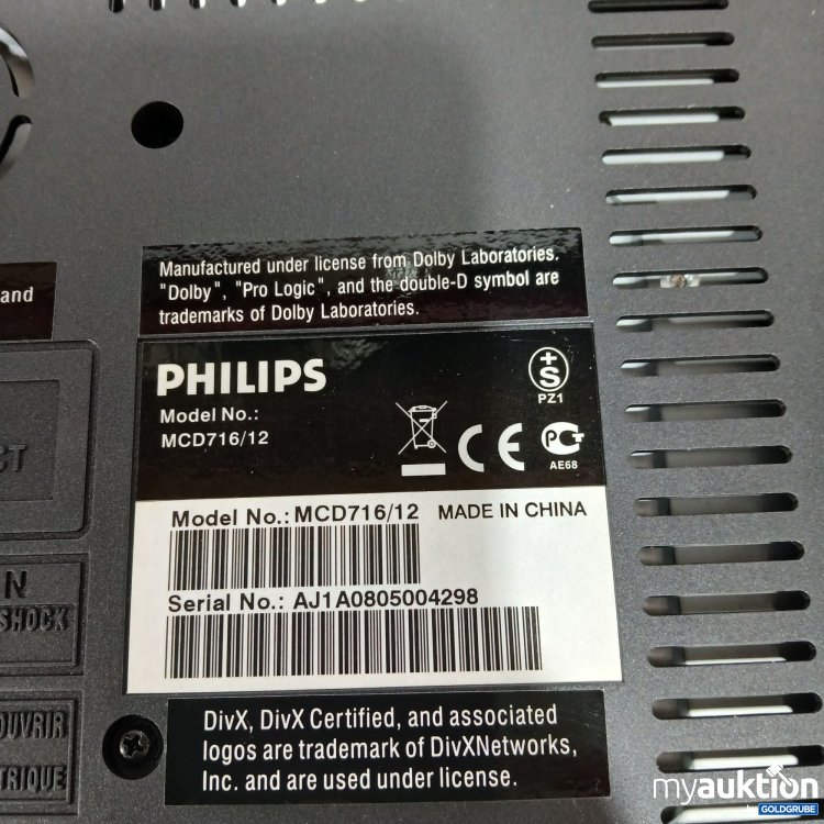 Artikel Nr. 799522 Artikel Nr. 799522: Philips Micro Theater MCD716/12